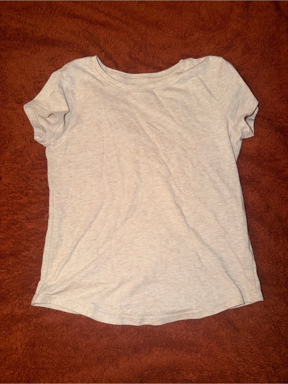 Kid’s Lightweight Crewneck Tee - Light Gray